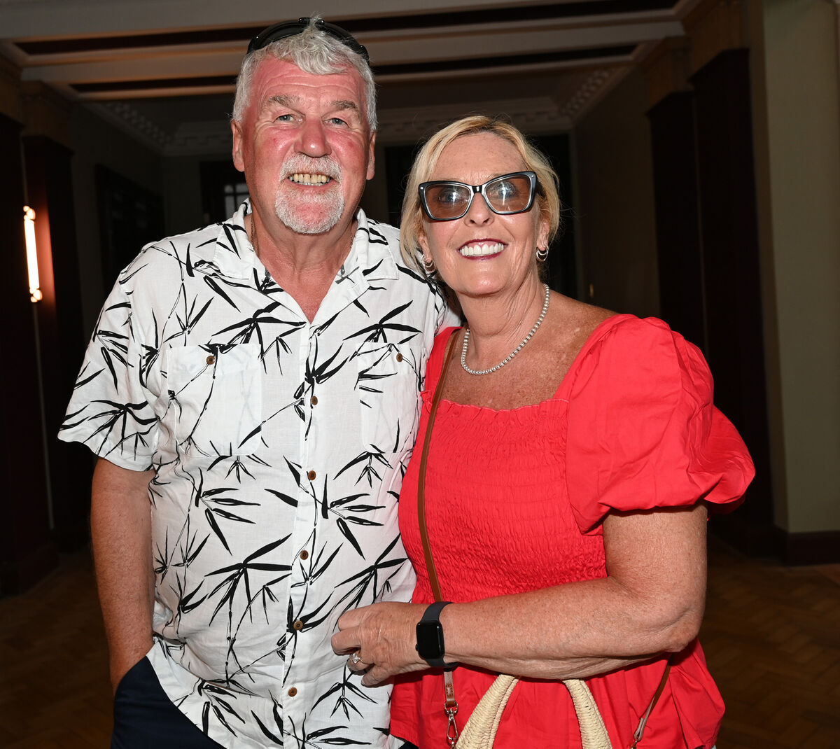  Stephen O'Driscoll and Stella O'Sullivan at the City Hall, Cork. 