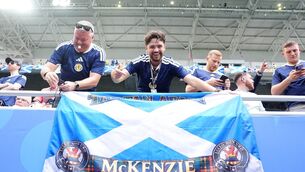 <p>Scotland fans during the Fffa World Cup Group C match at Miami Stadium, Florida. Picture: Martin Rickett/PA Wire</p>