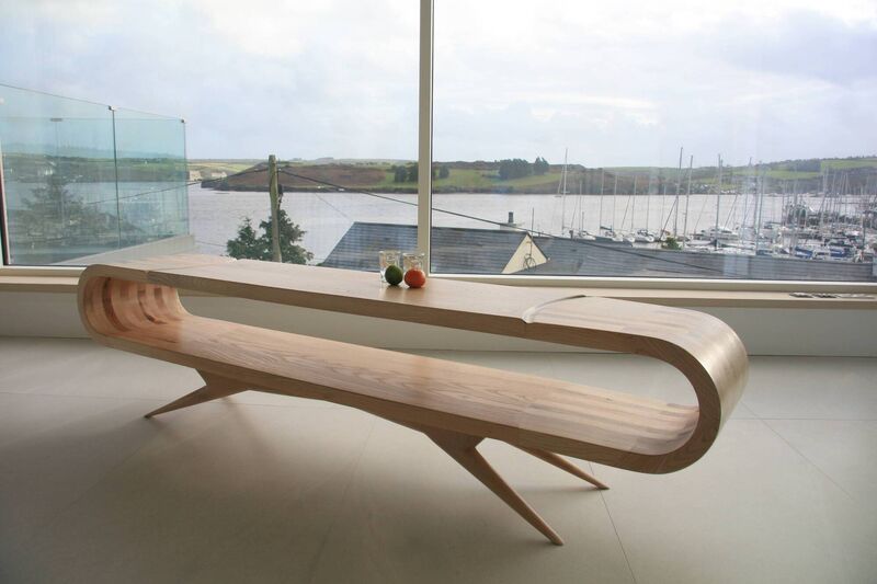 The Kinsale furniture maker designs distinctive works he describes as 'both practical and creative'.