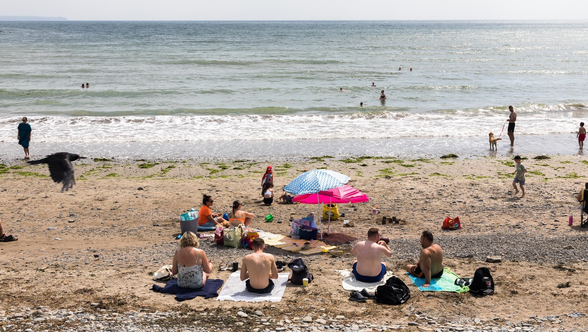 Ireland has been under a status yellow high temperature warning since midday on Tuesday, as a plume of extremely hot air brought temperatures in excess of 40C to Europe. Picture: David Creedon