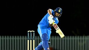 <p>Vaibhav Sooryavanshi of India Photo by Albert Perez/Getty Images </p>