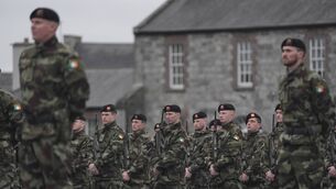 <p>'Our failure to develop armed forces capable of defending our “neutrality” unlike “heavily armed” Switzerland, and indeed Finland and Sweden as neutrals, makes a mockery of our claim to be such, and has resulted in our effective dependence on Nato for our ultimate security.' File picture: Brian Lawless/PA</p>