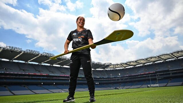 <p>Cork Camogie player Amy OConnor in attendance at Croke Park in Dublin, as PwC announce an extension of their title sponsorship of PwC GAA/GPA All-Stars and Camogie All-Stars for a further three years. Pic: Sam Barnes/Sportsfile </p>