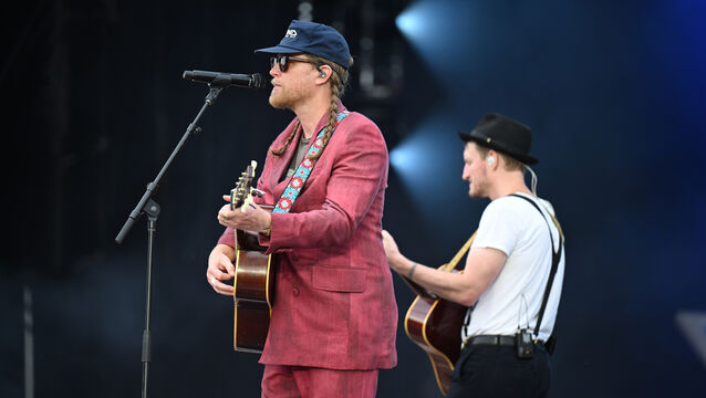 <p>'Last year was a big year for us, we released our fifth album, and me and Jeremiah have been together working as a band for 20 years,' frontman Wesley Schultz said while performing at Musgrave Park (Virgin Media Park). Picture: Larry Cummins</p>