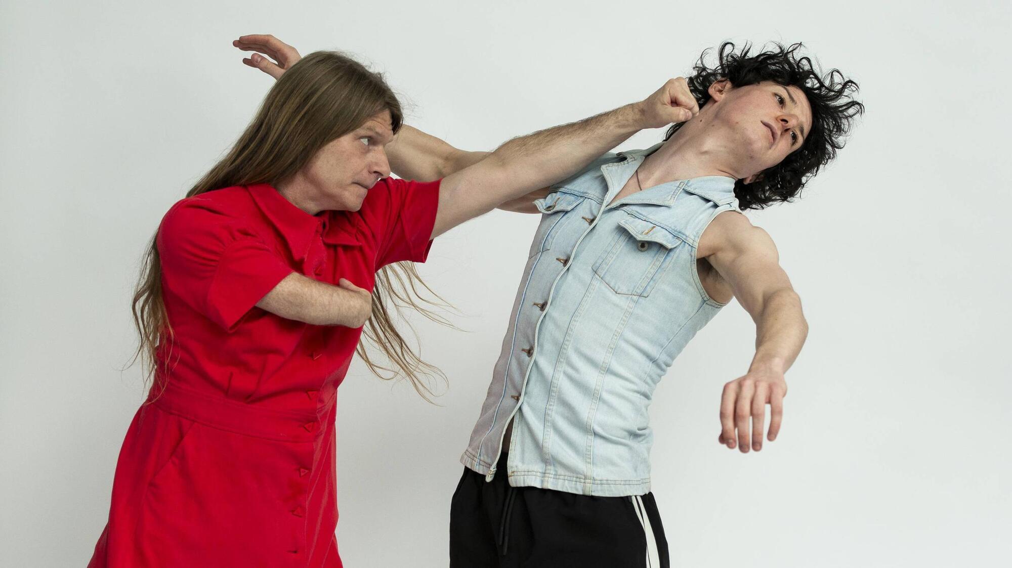 Bobbi Byrne and Ben Sullivan in The Act of Existing, premiering at Firkin Crane in Cork. Picture: David Keegan