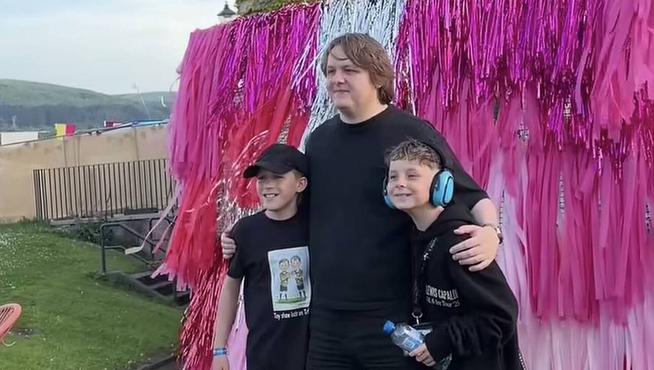 Lewis Capaldi surprises superfans at Irish gig following Late Late Toy Show gesture