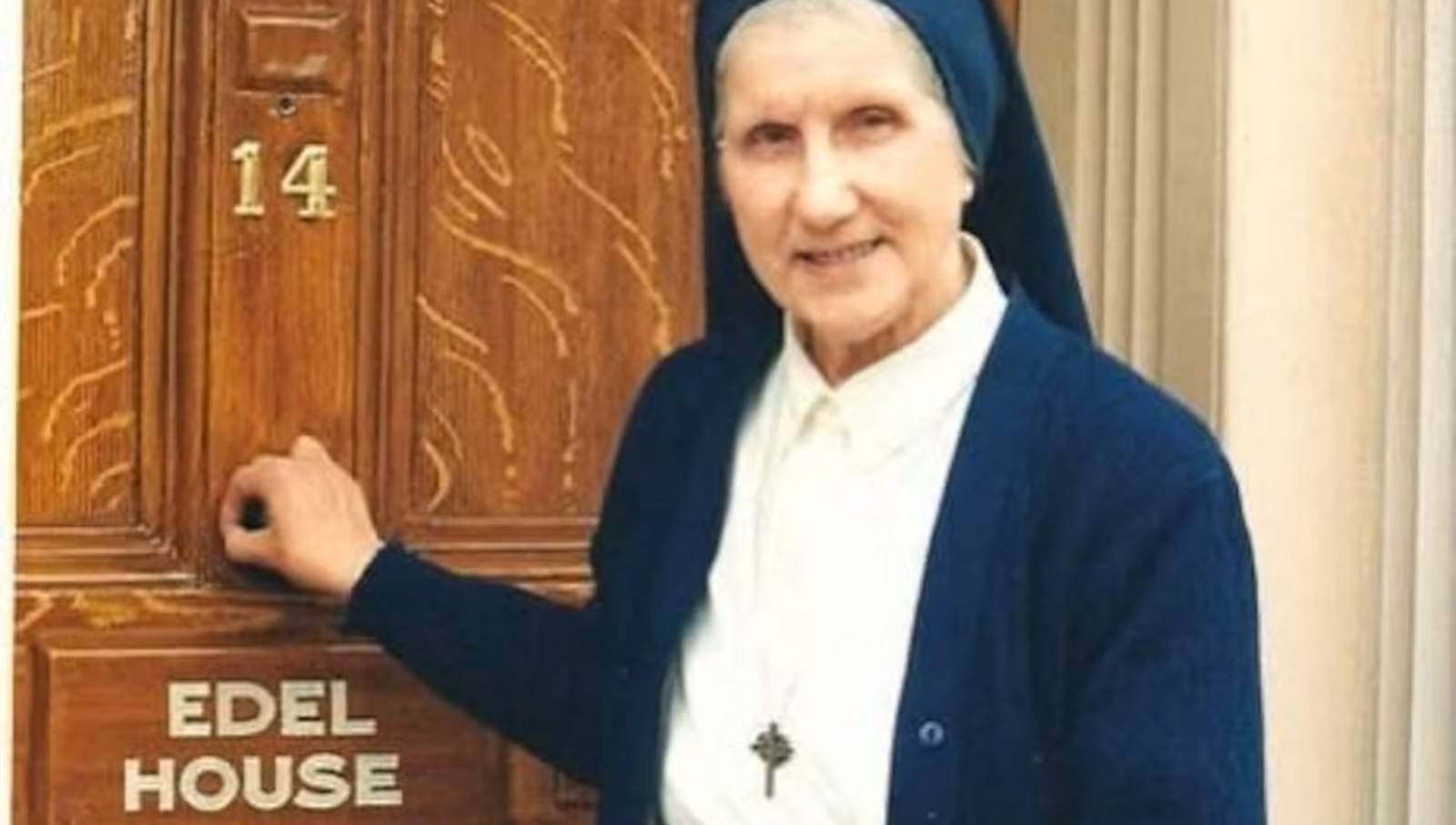 Sr Colette Hickey at Edel House, which she founded.
