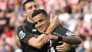 Coutinho's late winner saves Liverpool's blushes