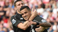 Coutinho's late winner saves Liverpool's blushes