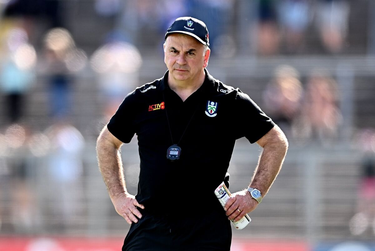 Monaghan manager Gabriel Bannigan. Photo by Ben McShane/Sportsfile