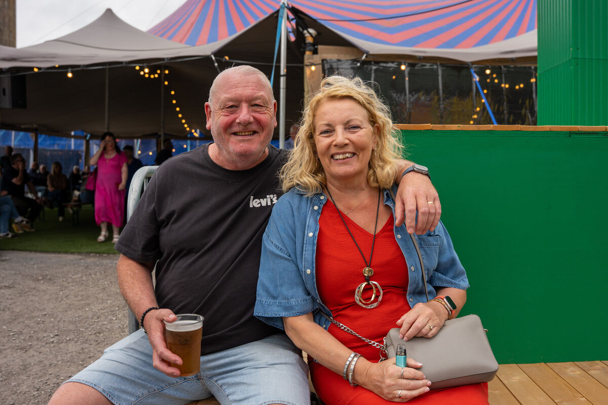 William and Linda Mangan. Picture: Noel Sweeney William and Linda Mangan. Picture: Noel Sweeney