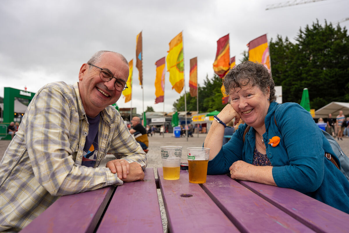 Neil O’Keefe and Joan Murphy. Picture: Noel Sweeney Neil O’Keefe and Joan Murphy. Picture: Noel Sweeney