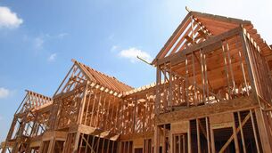 <p>Timber houses are 30% faster to build than those of traditional bricks and mortar. Yet, less than a quarter of homes built here are of timber frame construction. Picture: iStock</p>