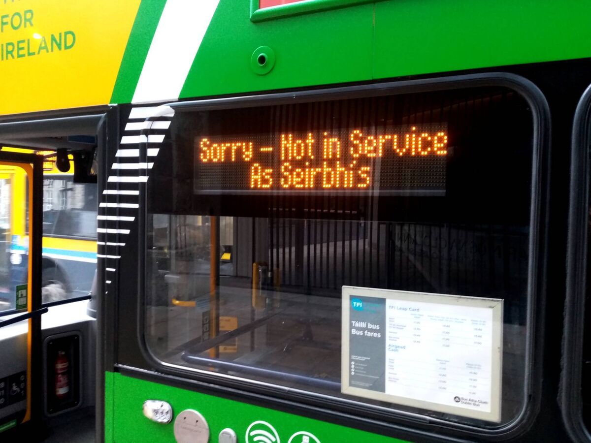 Development of the new ticketing platform is due to be completed by summer 2027, with ticketing equipment to be rolled out across Dublin Bus and Luas services. File picture