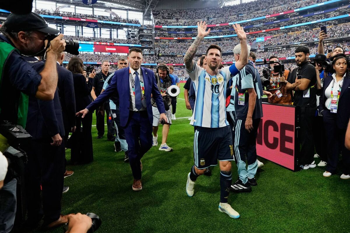 Argentina's Lionel Messi has five goals at this year's World Cup will be rested against Jordan. Picture: Tony Gutierrez/AP Argentina's Lionel Messi has five goals at this year's World Cup will be rested against Jordan. Picture: Tony Gutierrez/AP