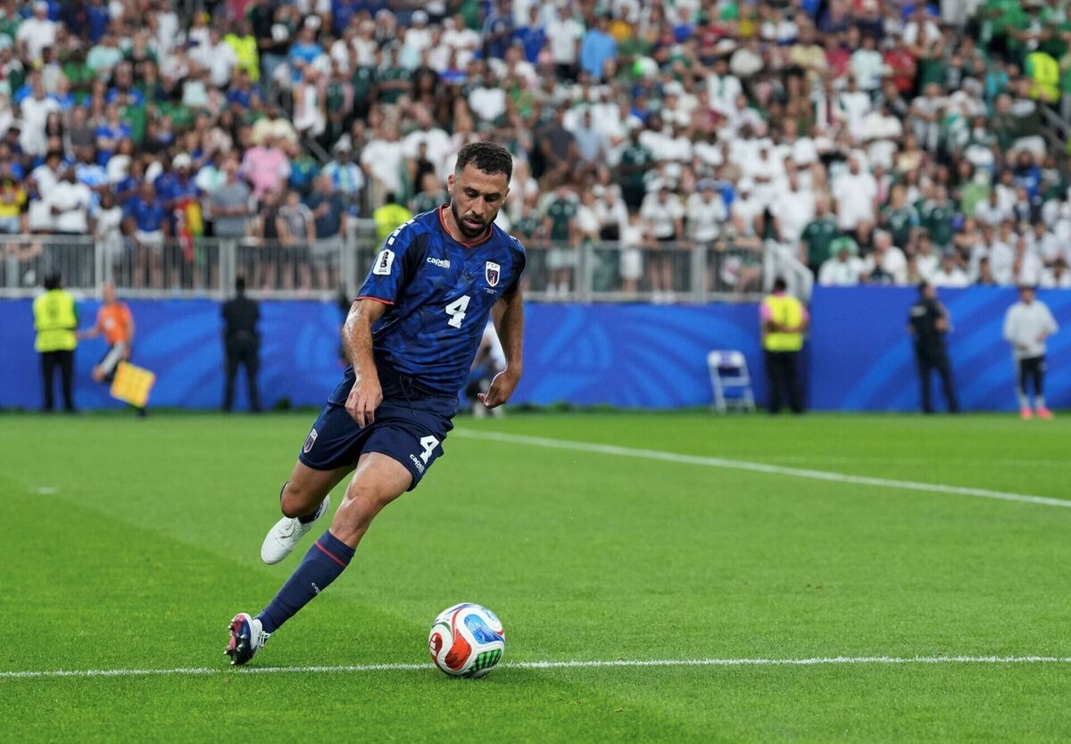 Roberto Lopes of Cabo Verde. Picture: Richard Callis/Sportsfile