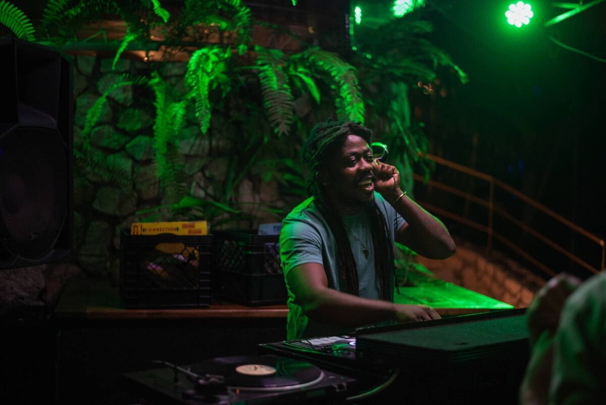 Music fills the air every where we turn on Jamaica Music fills the air every where we turn on Jamaica
