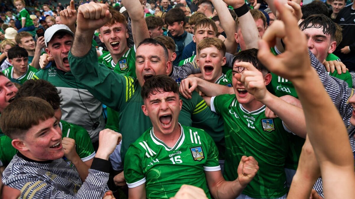 Limerick minors inspired by senior heroes as they claim All-Ireland title