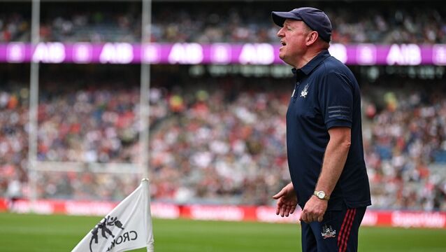 <p>Cork manager John Cleary: "Hopefully the experience will stand to these lads going forward. But as I said, we would be very disappointed going home this evening.” Pic: Ramsey Cardy/Sportsfile</p>