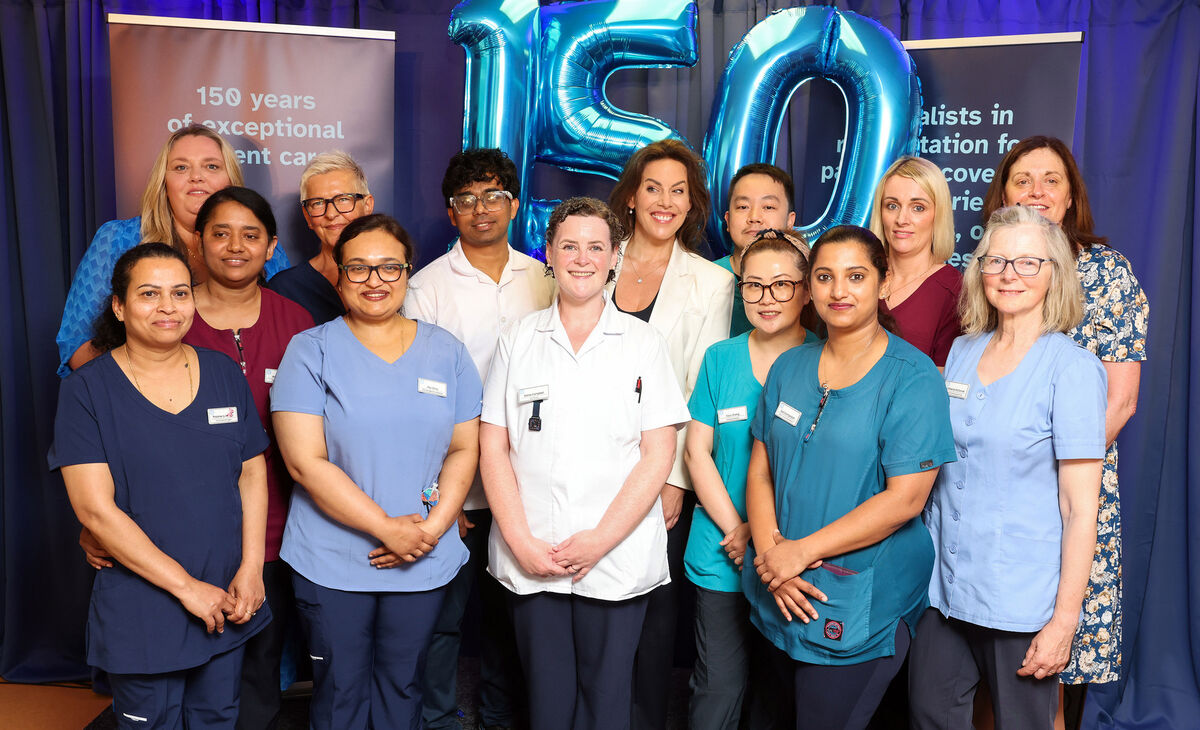 Pictured at a special event celebrating Clontarf Hospital’s 150th anniversary were Minister for Health Jennifer Carroll MacNeill and staff. Picture: Marc O’Sullivan Pictured at a special event celebrating Clontarf Hospital’s 150th anniversary were Minister for Health Jennifer Carroll MacNeill and staff. Picture: Marc O’Sullivan