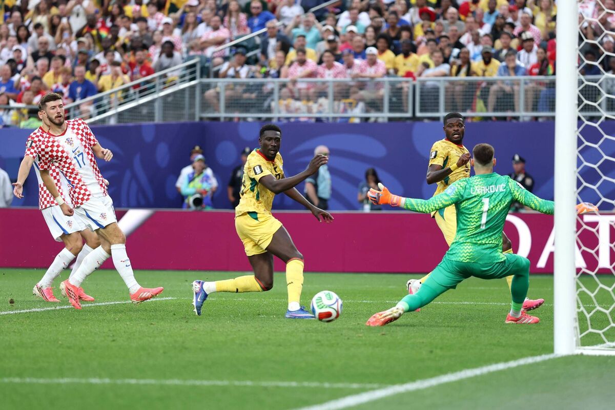 Derrick Luckassen equalised but it wasn't enough as Croatia struck late. Picture: Dan Mullan/Getty Images)