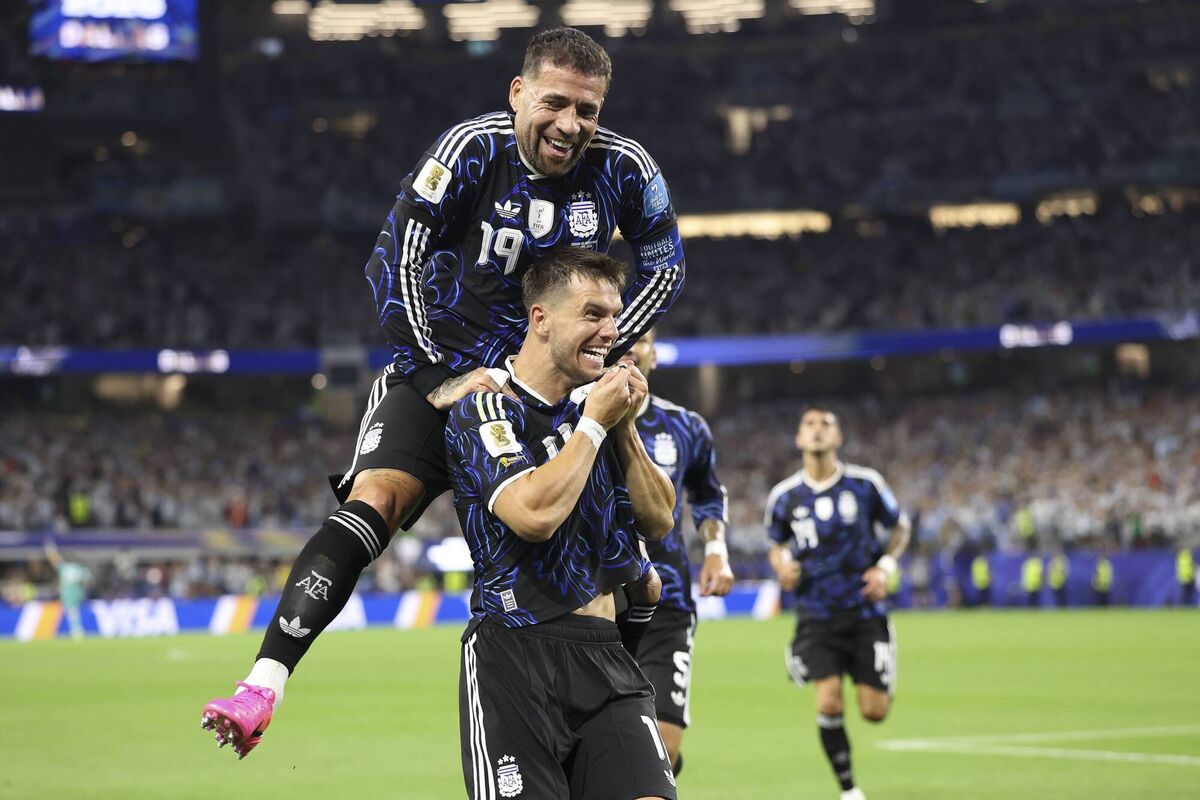 Giovani Lo Celso bagged Argentina's second. Picture: Stacy Revere/Getty