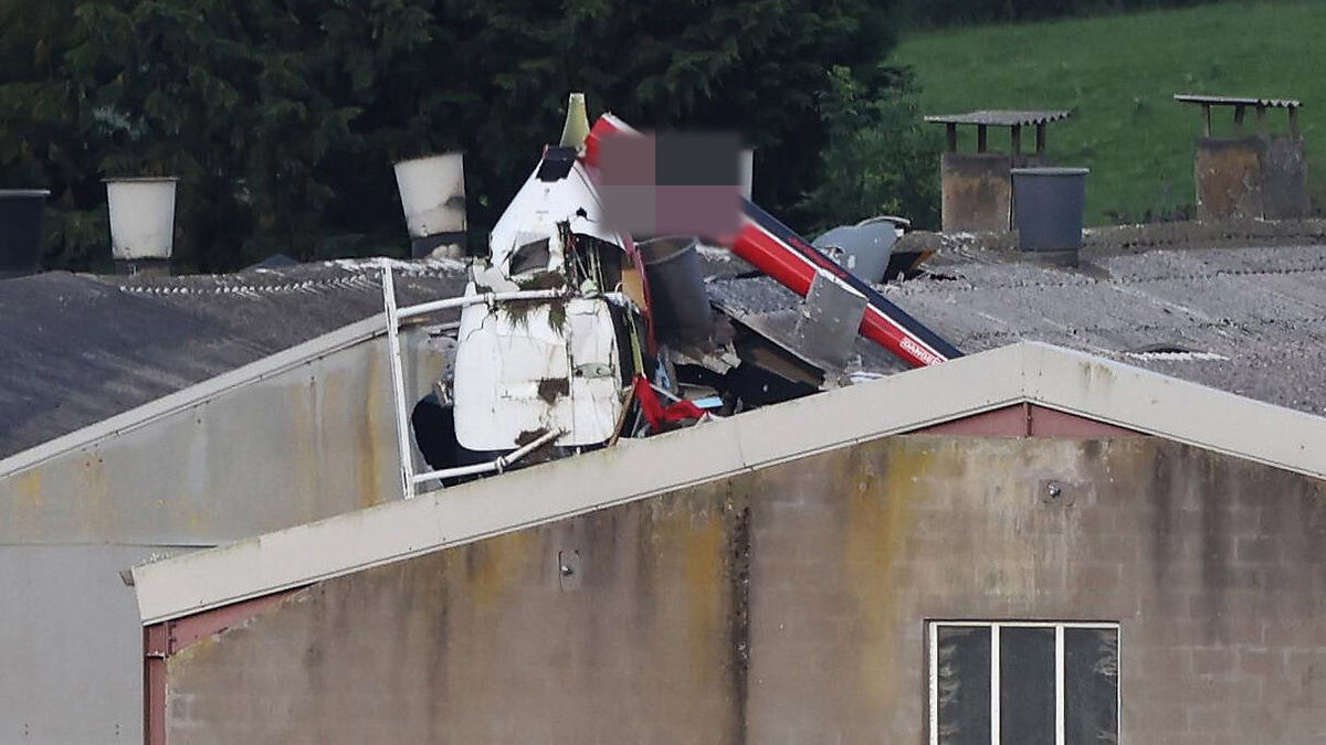 Helicopter crash probably due to loss of control during training manoeuvre