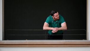 <p>NO ORDINARY JOE: James Ryan poses for a portrait after an Ireland rugby media conference at the Intercontinental Hotel in Sydney, Australia. Pic: Brendan Moran/Sportsfile.</p>