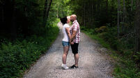 Photos of couples for engagement photos and save the date photos
