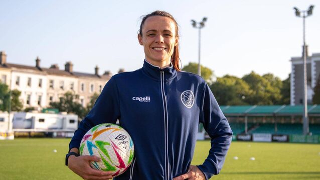 <p>PAVING THE BRAY: Former Ireland centurion Áine O’Gorman has been appointed as the new academy director of Bray Wanderers, the first female to land one of the new State-funded roles. Pic: Bray Wanderers.</p>