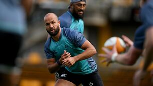 <p>IN FOCUS: Jamison Gibson-Park during an Ireland rugby squad training session at Leichhardt Oval in Sydney. Pic: Brendan Moran/Sportsfile</p>