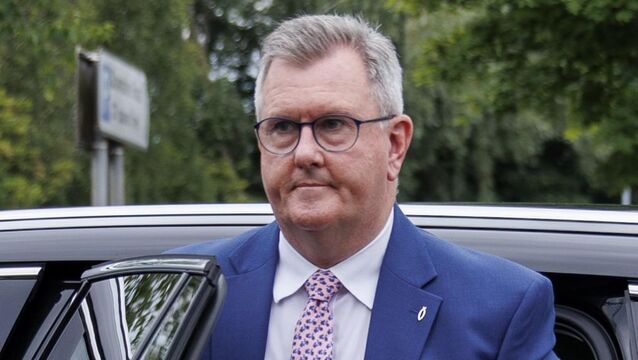 <p>Jeffrey Donaldson has yet to admit a shred of guilt or show any remorse, but at least he is now in prison where he belongs. Picture: Liam McBurney/PA</p>