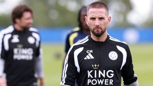 <p>New Leicester City assistant Conor Hourihane. Pic: Leicester City</p>