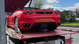 <p>A Garda spokesperson said the driver had been “avoiding more than just speed bumps”. Picture: Gardaí/Facebook</p>