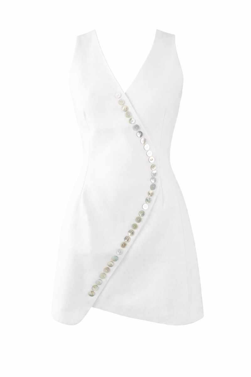 Button Detail Dress, €145, Sinead Keary The Label Button Detail Dress, €145, Sinead Keary The Label