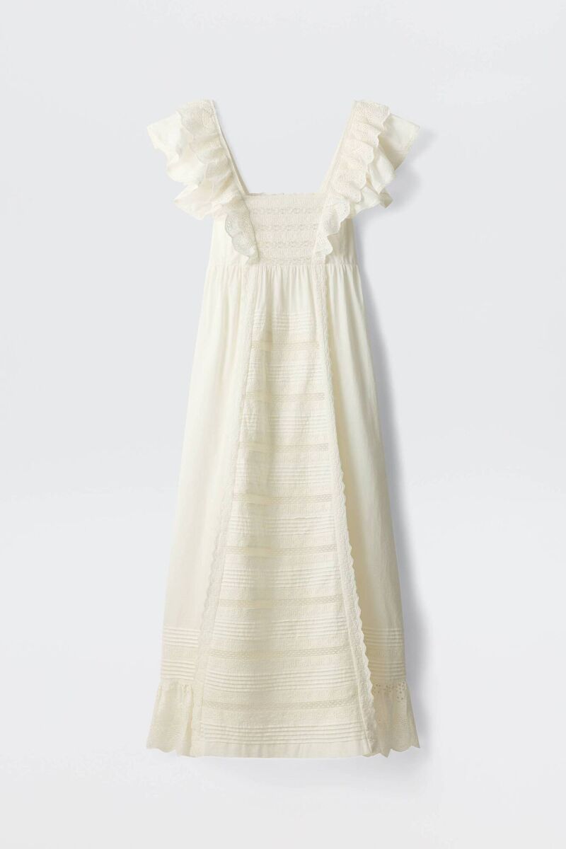 Cotton Midi Dress, €340, RIXO Cotton Midi Dress, €340, RIXO