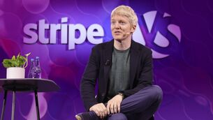 <p>Stripe co-founder Patrick Collison. Stripe, Visa, and Bank of New York Mellon are among dozens of financial firms linking up to introduce a stablecoin. Picture: Chris Bellew/Fennell Photography </p>
