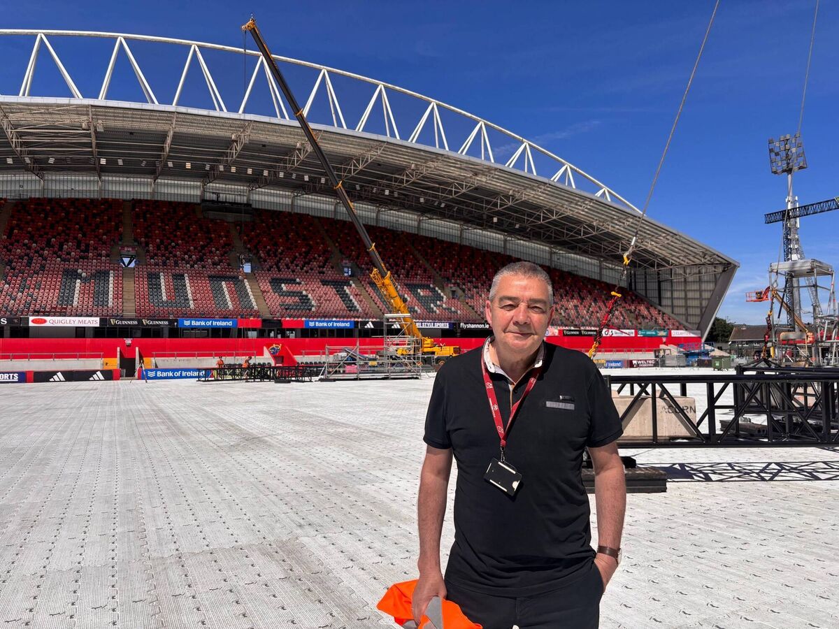 John Cantwell, Thomond Park's stadium director.