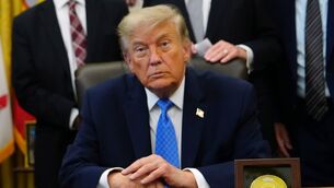 <p>President Donald Trump is pictured in the Oval Office of the White House, Friday, June 26, 2026, in Washington. (AP Photo/Julia Demaree Nikhinson)</p>