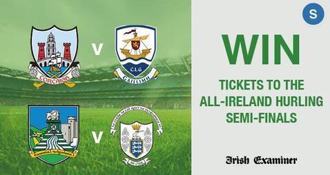 Two chances to win All-Ireland Senior Hurling Championship Semi-final Tickets