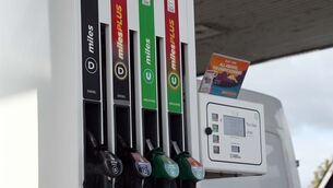<p>On both November 1 and December 1, excise duty on petrol will rise by 5c, diesel will rise by 7c, and the Nora levy will increase by 2.7c. File picture: Denis Minihane</p>