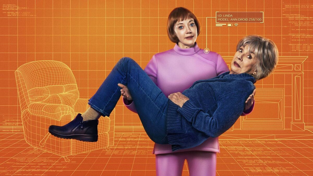 Diane Morgan and Sue Johnston in Ann Droid. Photo: BBC/Boffola Pictures/Olly Courtney Diane Morgan and Sue Johnston in Ann Droid. Photo: BBC/Boffola Pictures/Olly Courtney