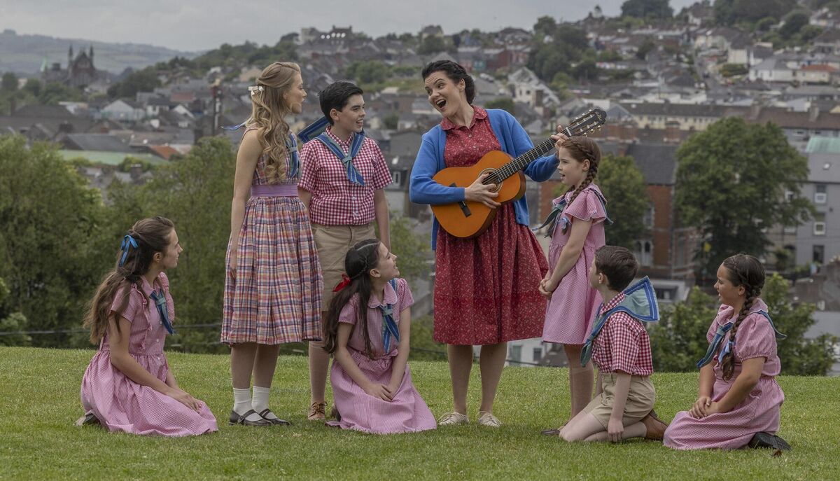Cast members from The Sound Of Music at Cork Opera House. Picture: Eimear O’Brien