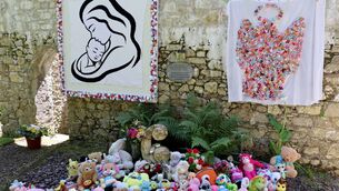 <p>Part of the Bessborough Mother and Baby Home annual summer commemoration at the Folly in the former institution in Blackrock, Cork. Picture: Jim Coughlan</p> <p>Part of the Bessborough Mother and Baby Home annual summer commemoration at the Folly in the former institution in Blackrock, Cork. Picture: Jim Coughlan</p>