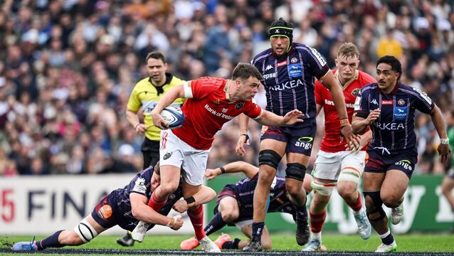 <p>Munster will face titleholders Bordeaux in the Champions Cup pool stage. Pic:  Brendan Moran/Sportsfile</p>