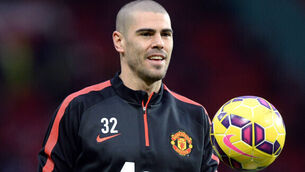 TWEET: Victor Valdes hits back at Louis Van Gaal criticism