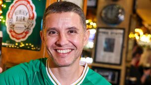 <p>Delivery driver Caio Benicio intervened during the attack. Picture: Marc O'Sullivan</p>
