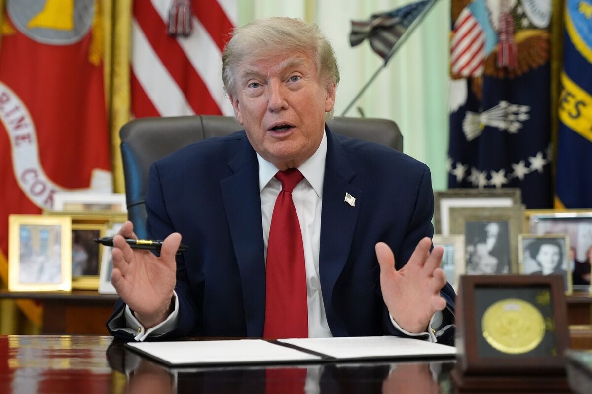 President Donald Trump's income topped an eye-watering $2bn last year. Picture: Jacquelyn Martin/AP President Donald Trump's income topped an eye-watering $2bn last year. Picture: Jacquelyn Martin/AP