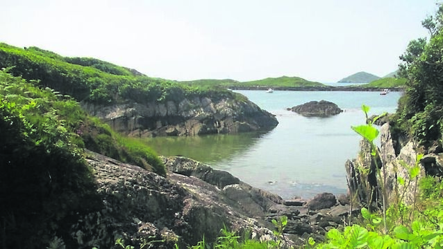 <p>A secluded cove, the perfect place for Daniel O’Connell’s uncle to import tariff-free liquor, while out of sight. <span class="contextmenu emphasis CaptionCredit">Pictures: John G O’Dwyer</span>
            </p>