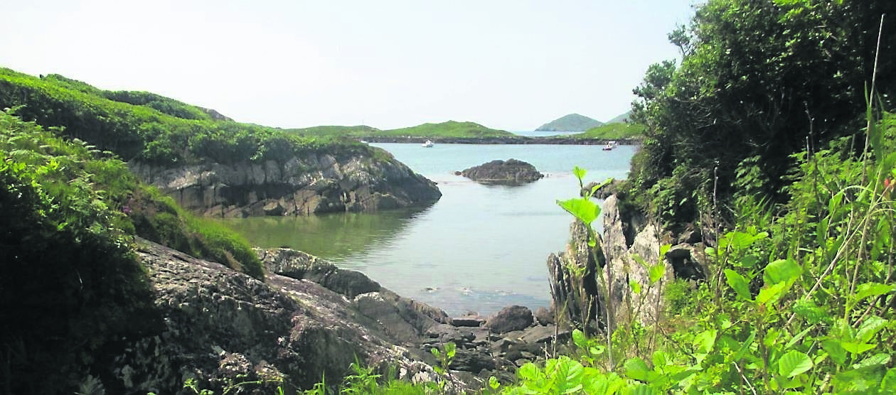 A secluded cove, the perfect place for Daniel O’Connell’s uncle to import tariff-free liquor, while out of sight. Pictures: John G O’Dwyer
            